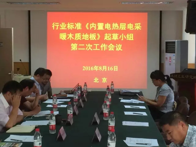 康輝參與起草中國電采暖地板行業(yè)標(biāo)準(zhǔn)